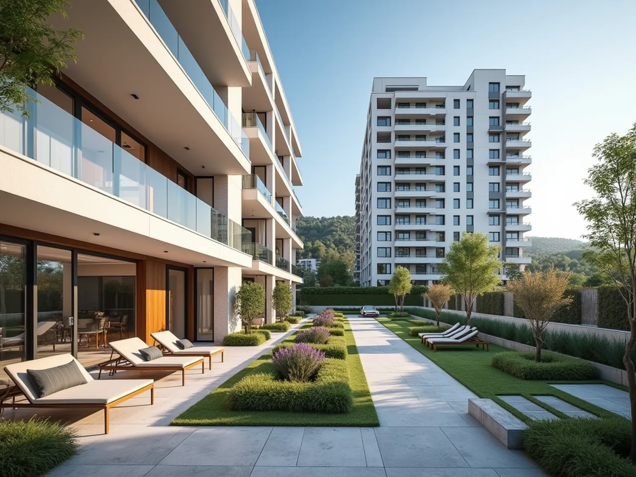 Luxuriöses 2+1-Apartment in Hatay, Türkei: Moderne Küche, stilvolles Design und energieeffiziente Fenster