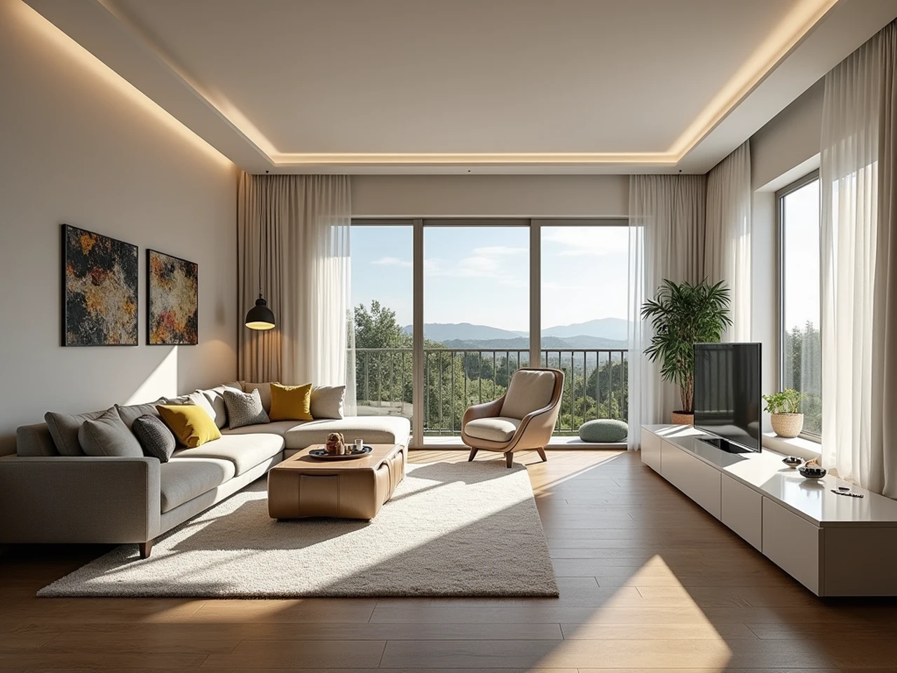 Luxury Living in Malatya: Spacious 3+1 Apartment with Scenic Views