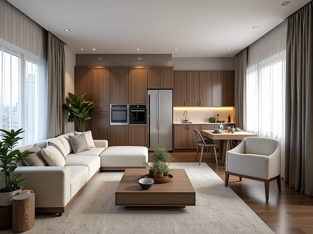 Eskiehir's Natural Light Haven: 3+1 Apartment mit modernisierter Ausstattung