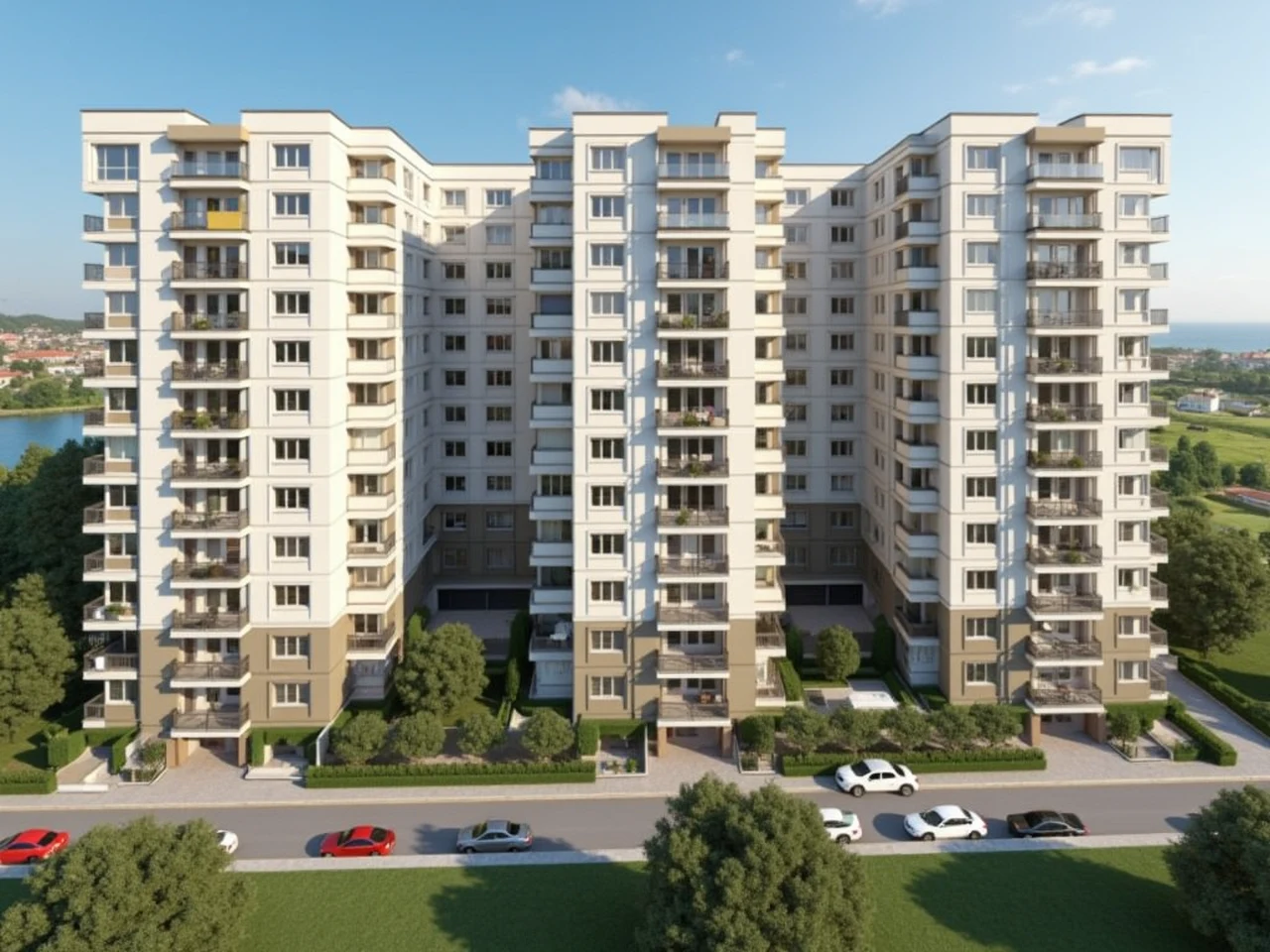 Appartement de luxe de 3+1 chambres dans un emplacement privilégié à Isparta - Kule 246