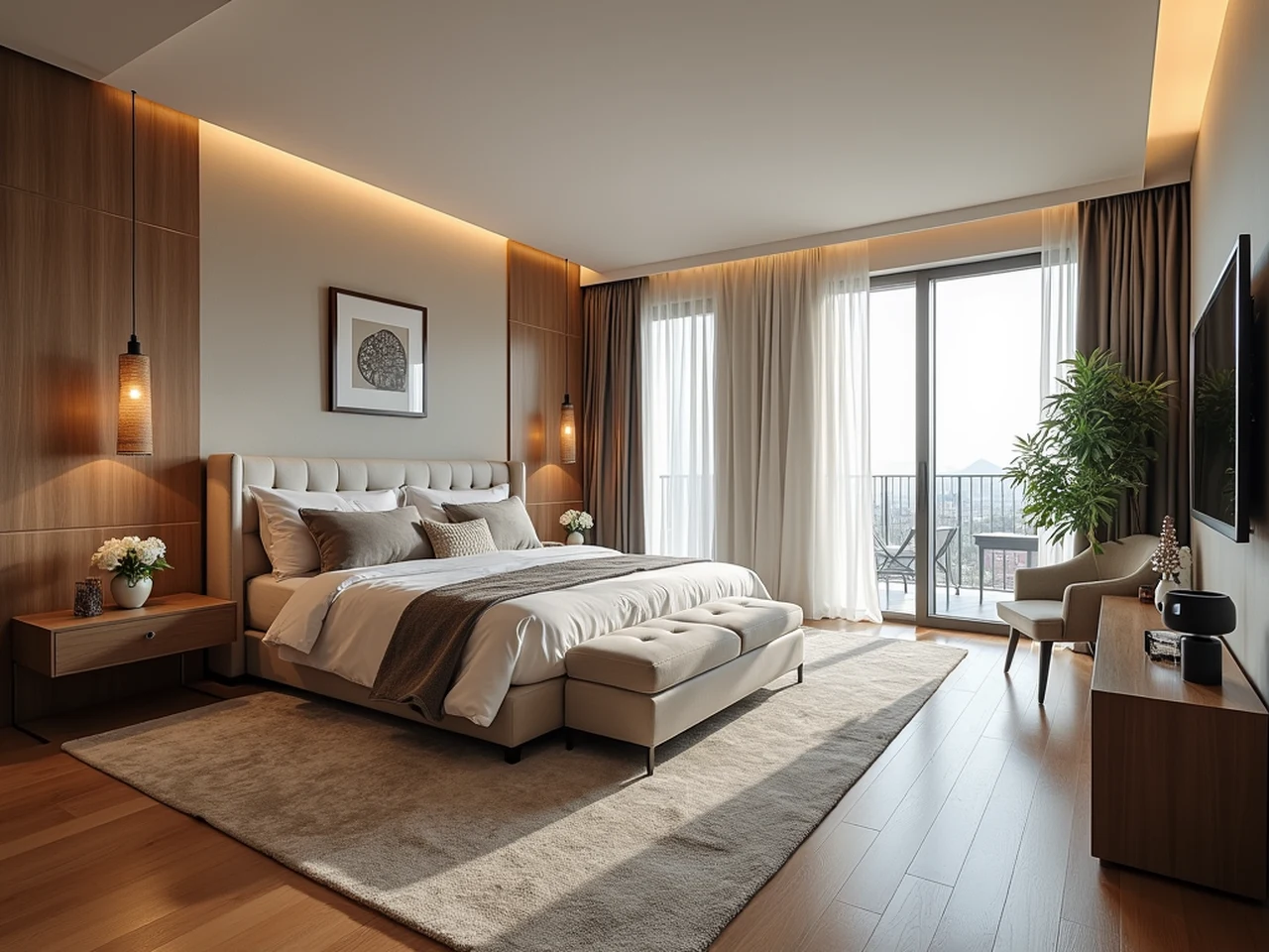 Karaman'da Manzaralı Full Eşyalı 3+1 Penthouse