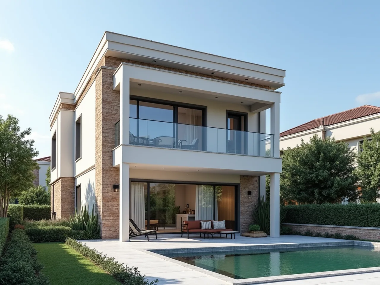 Villa 3+1 spacieuse et élégante à Pelitky Mh., Çanakkale : parfaite pour les familles